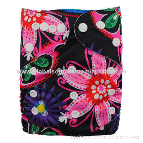 Bamboo Diaper with Waterproof Bamboo Pocket with 39 x 35cm Length of Nappy
